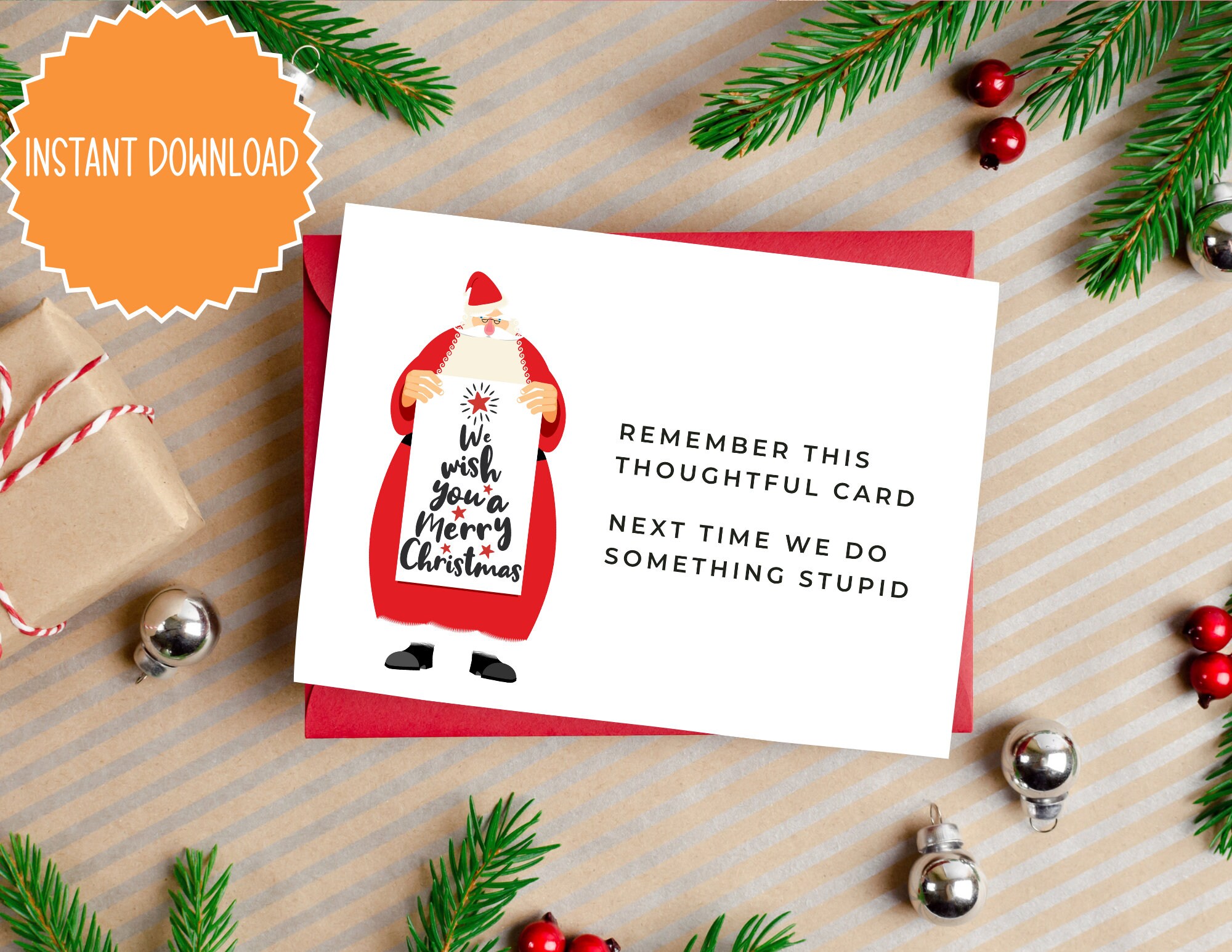 Merry Christmas Boss Funny 