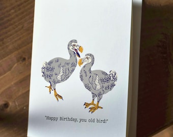 Funny Bird Birthday Card: Party Animal Card
