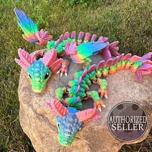 Baby Axolotl Dragon - 3D Printed!