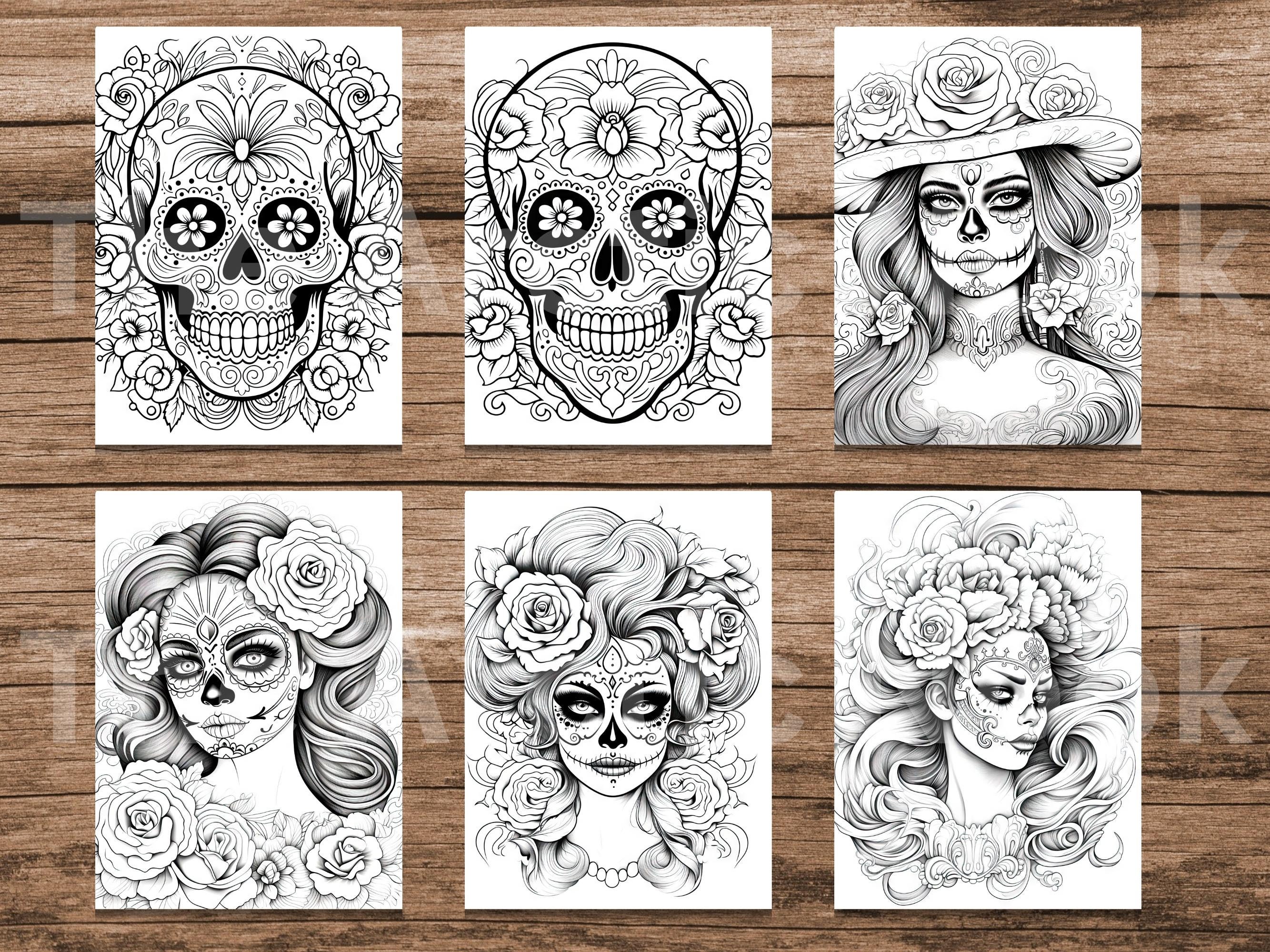 Sugar Skull Pattern