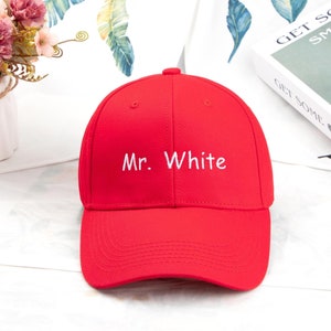 Gorra de texto bordada personalizada, sombrero de béisbol con logotipo de bordado, gorra de texto bordada, sombrero de hermandad de mujeres, gorra de béisbol unisex, sombreros de soltera