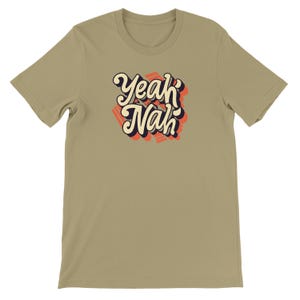 Yeah Nah T-Shirt: Kiwi Aussie Slang, Unisex Crewneck