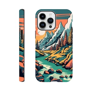 Ridge  Wayfinder Series Handmade and UV Printed Cotton Canvas iPhone 13 Pro  Max MagSafe Case by Keyway