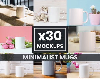 Maqueta de taza: Taza de café de cerámica blanca de 325 ml (descarga digital)