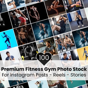 Gym Fitness Instagram Stock Photo Bundle For Fitness Social Media, Instagram Sport Gym Coach, Fitness Influencer, Fitness Brand Post Photos