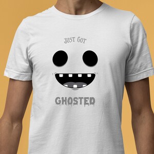 Ghosted Shirt Halloween Ghost Tshirt Creepy Ghost Tee Halloween Funny Ghost Meme Shirt Ghoul Tshirt Gift Funny Halloween Ghost Face Gift