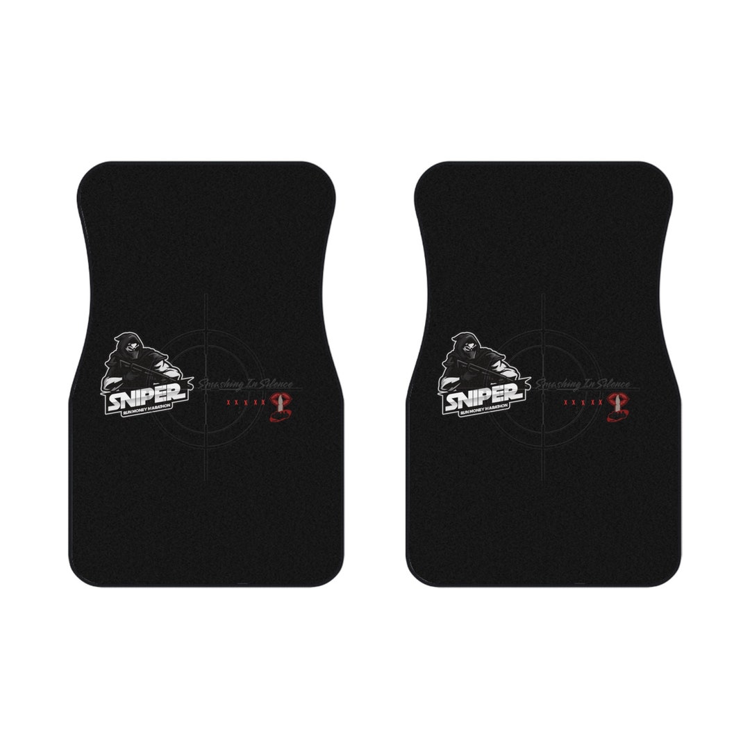 Sniper Smashing in Silence Black Car Truck Vehicle Mats 2x Etsy
