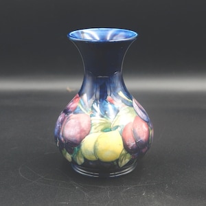 Moorcroft Plum Vase - Etsy