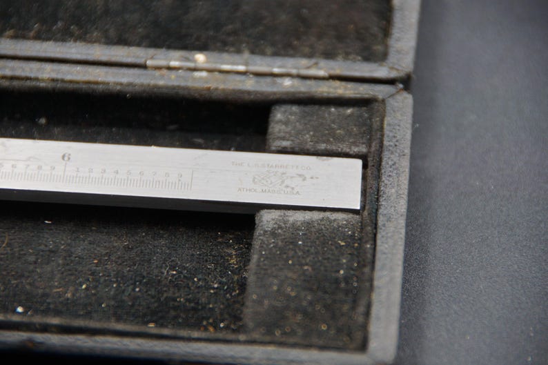Starrett No. 122 Vernier Caliper – 7