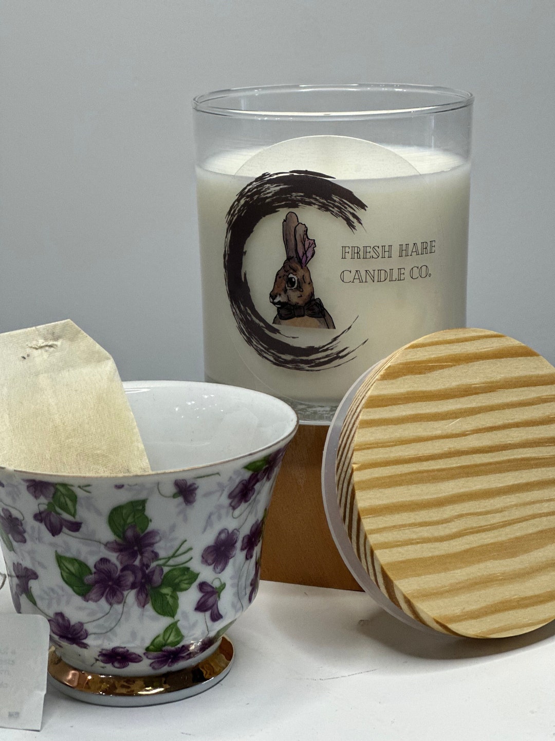 White Tea Scented Coconut/soy Candle. USA Made Coconut and Etsy