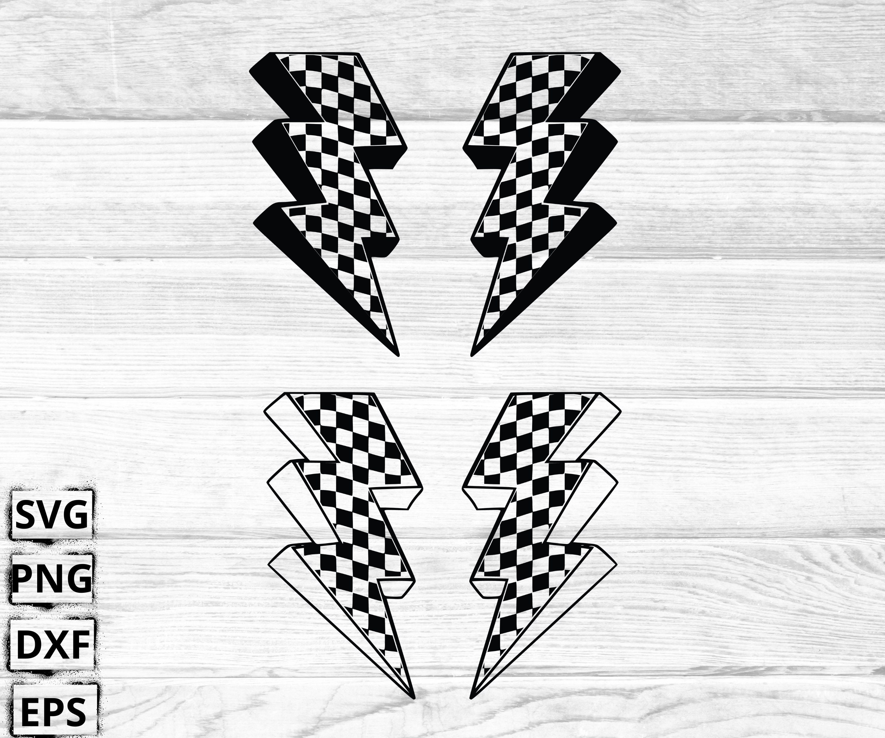Simple Modern 40oz  Checkers in Lightening Bolts Design – Freckled &  Framed Sign Co.