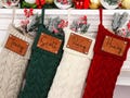 2024 Christmas Stockings With Name,Family Stockings,Holiday Stockings,Engraved Knitted Christmas Stockings,Christmas Gifts,Christmas decor