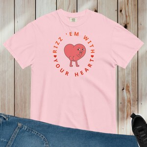 Rizz Shirt – Rizz 'em with – Funny Shirt Men Women – Comfort Colors Rizz Shirt – Funny Shirt for Women – Trendy Slang Shirt – Gift for Her