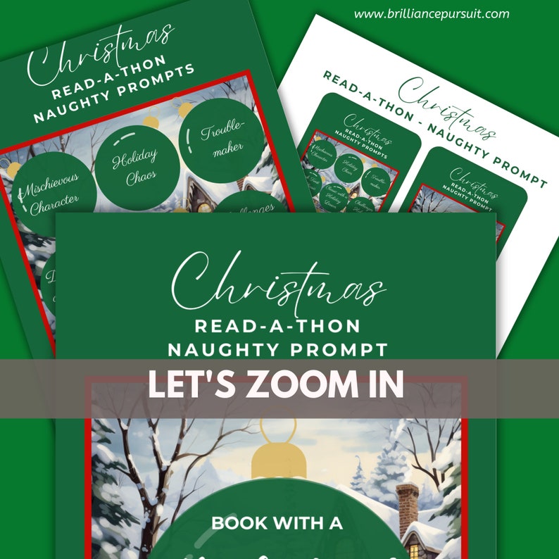 Christmas Reading Challenges 9 Book Prompts From Santa's Etsy UK