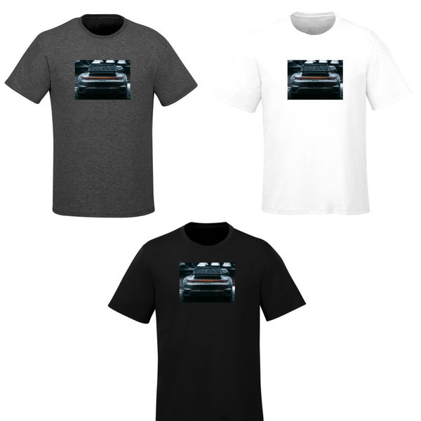 T-shirt Porsche imprimé graphique haute qualité et définition Cadeau parfait pour lui et ses hommes T-shirt en coton