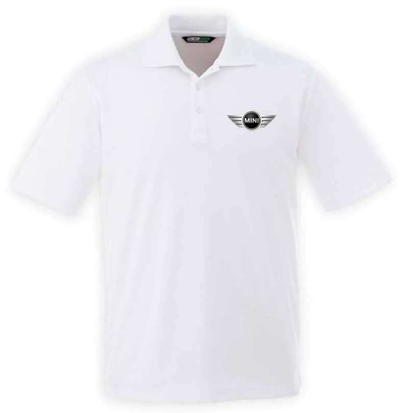 Polo Mini Cooper BMW Logo Performance Shirt Print Graphic High Quality