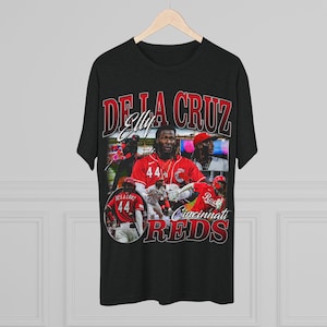 Camiseta estilo vintage de Elly De La Cruz / Camiseta de béisbol retro de los Reds / Ajuste suave unisex