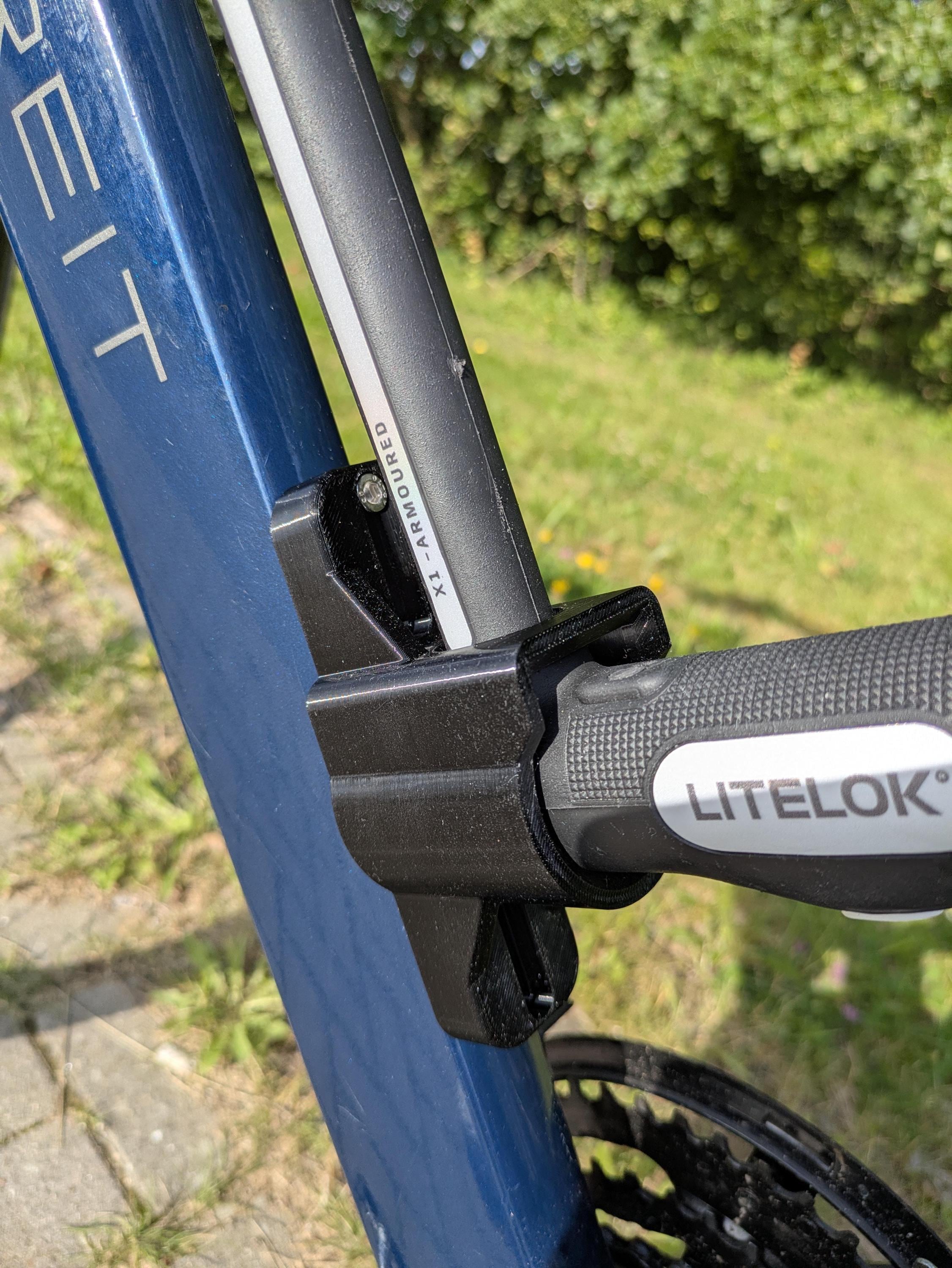 Litelok X1 Fahrradschloss Halterung | Rahmenhalter 3D-Druck |  Flaschenhalter Montage - Etsy.de