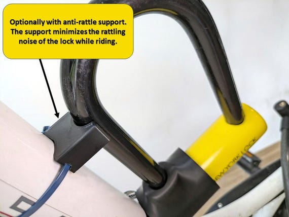 Bicycle Lock Mount for Kryptonite New York Fahgettaboudit Mini Etsy UK
