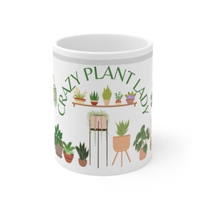Crazy Plant Lady Mug
