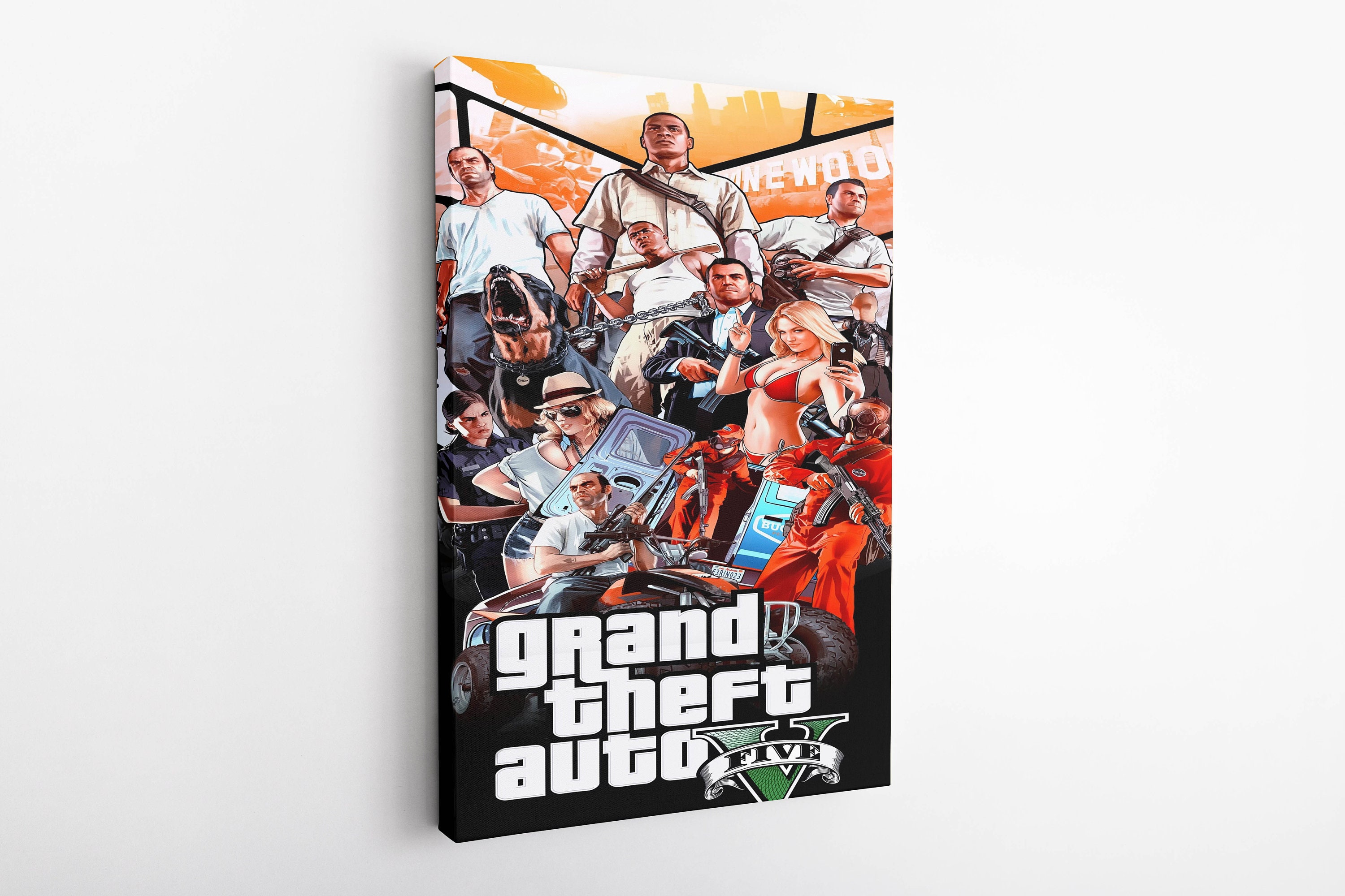 Grand Theft Auto Series Posters GTA 3 GTA Vice City GTA -  Denmark