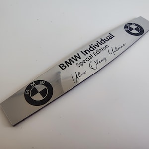 BMW Silber schwarz Optional Label Bmw individual Bmw Motorrad International Limited Edition, Spacial Edition, Make life acar