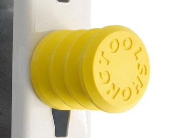 Porte-outils magnétique pour poterie, pour emporte-pièces et tabliers de studio, PLA mat jaune