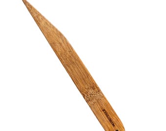 Raffineur de fond coréen « Mit-gase », outil de taille pour pied en poterie, taille-bordure en bambou carbonisé de type A