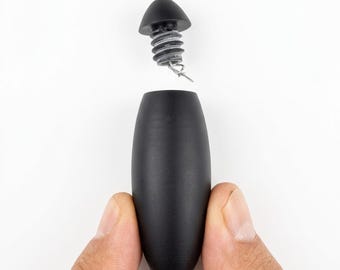 Mini coupe-fil ergonomique en argile | Ligne en acier remplaçable | Noir mat (limité)