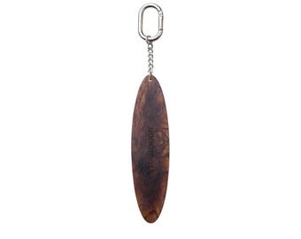 Porte-clés en bois standard (grand / cocobolo)