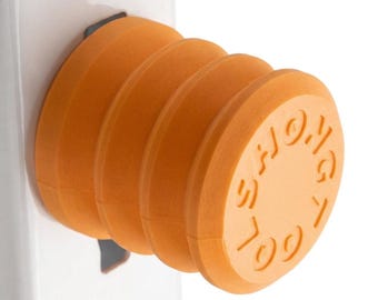 Porte-outils magnétique pour poterie, pour emporte-pièces et tabliers de studio, PLA orange mat