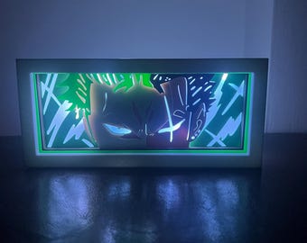 Zoro - LED Night Light | Color Changing | USB Plug + Remote (Fan Art)