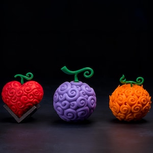 One Piece anime Devil Fruit Replica – Handmade Anime Prop, Akuma No Mi, Collectible Gift