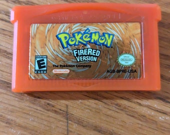 Pokemon Fire Red Version (Nintendo Game Boy Advance GBA) Authentic