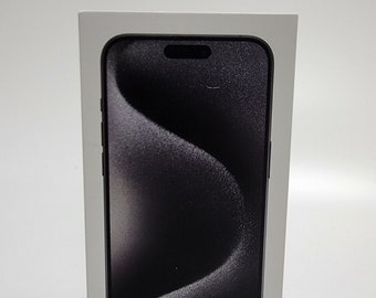 Apple iPhone 15 Pro Max 1TB Black Titanium  - SEALED