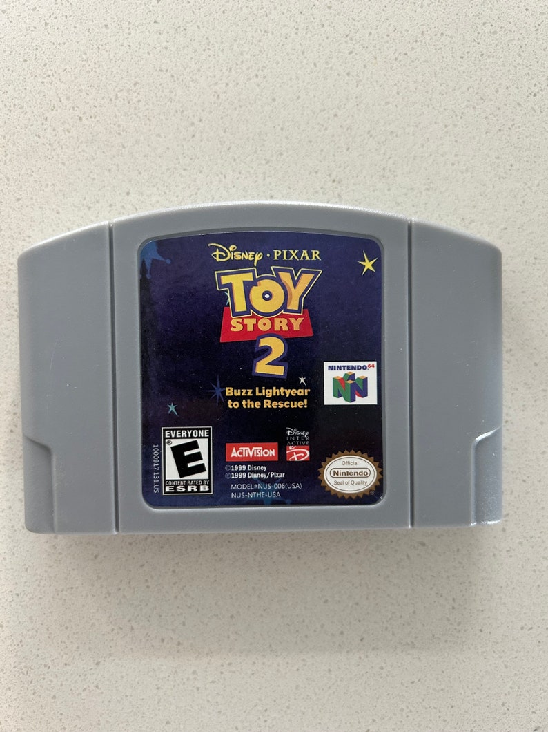 Disney Toy Story 2 NINTENDO 64 N64 Etsy