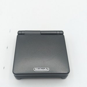 Nintendo Game Boy Advance SP Handheld System - Graphite with wall charger