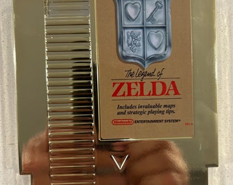 Legend of Zelda - GOLD Cart (Nintendo NES)