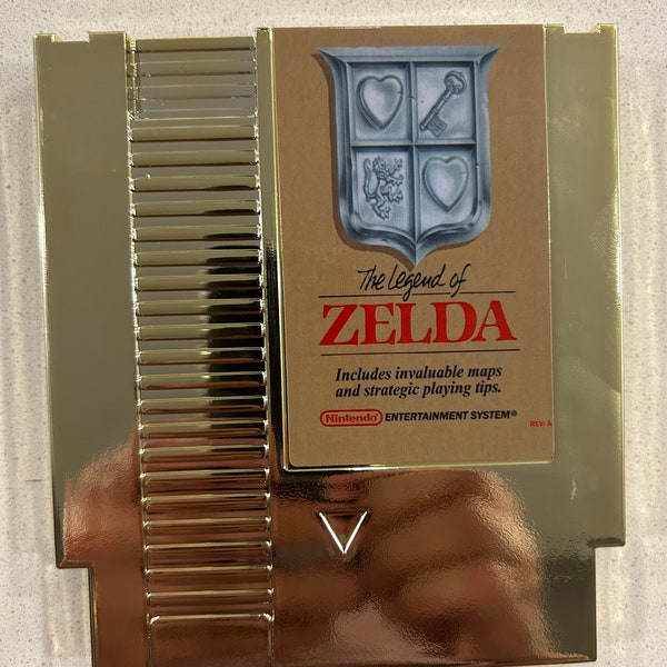 Legend of Zelda - GOLD Cart (Nintendo NES)