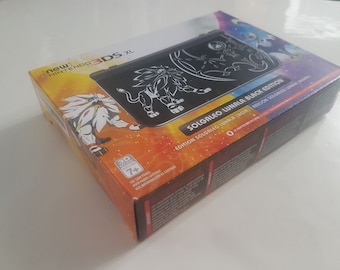 Nintendo 3DS XL : console Solgaleo Lunala Black Edition neuve scellée