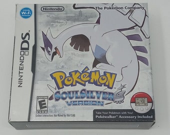 Pokemon SoulSilver Version - Nintendo DS - authentic