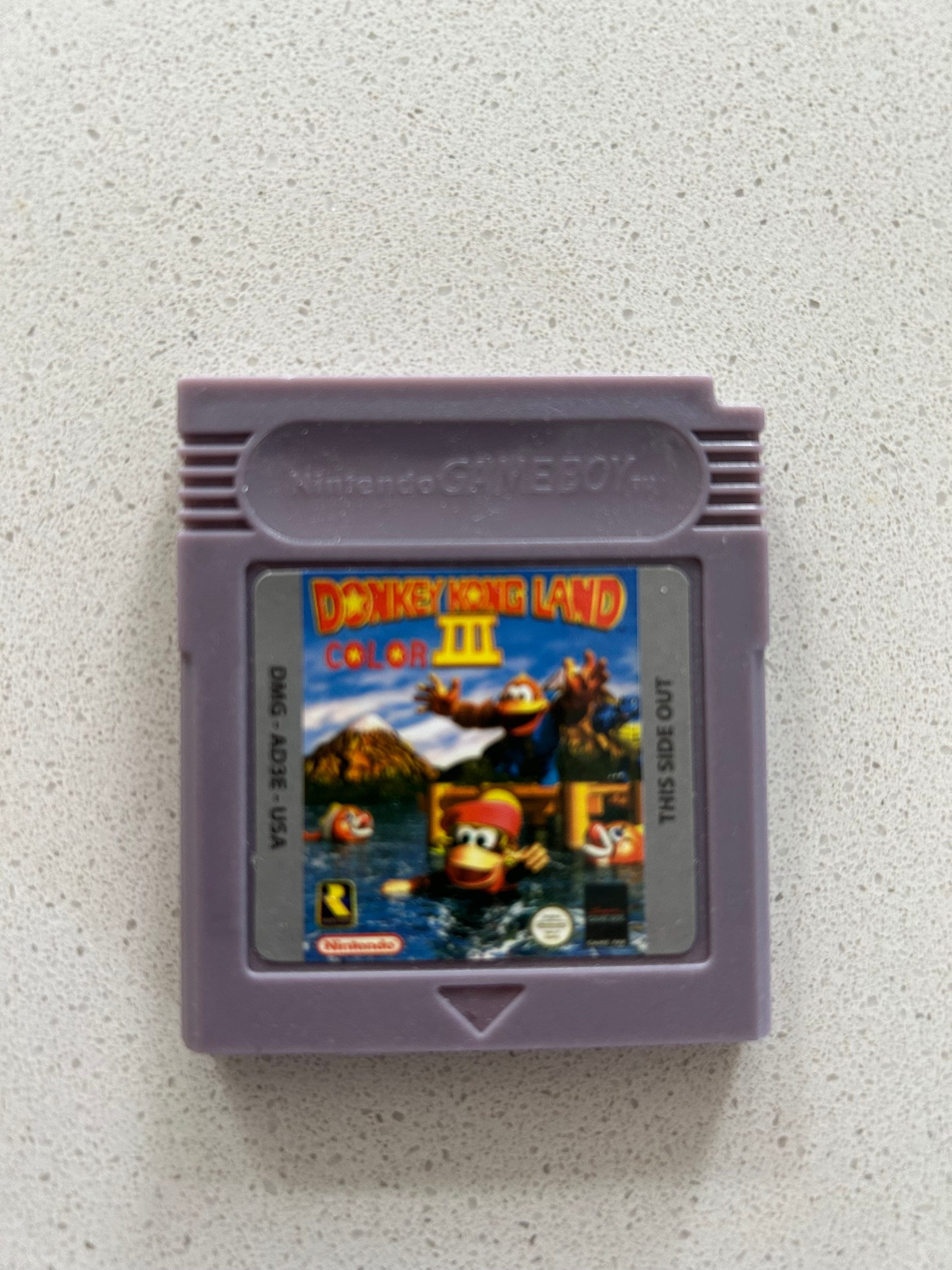 Donkey Kong Land III 3 nintendo Game Boy Color GBC Etsy