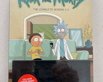 Rick and Morty Season 1-3 (DVD)