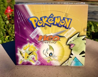 authentische Pokemon Neo Destiny Booster Box Unlimited TKG Kartenspiel Dark Shining