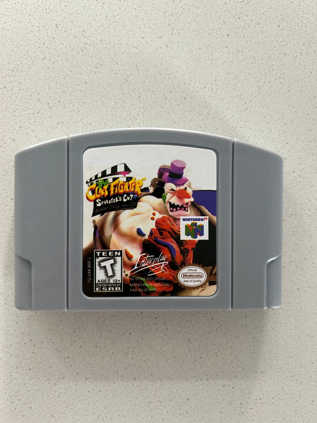 Clayfighter Sculptor's Cut NINTENDO 64 N64 Etsy