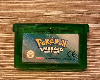 Pokemon Emerald Version (Nintendo Game Boy Advance GBA) Auténtico