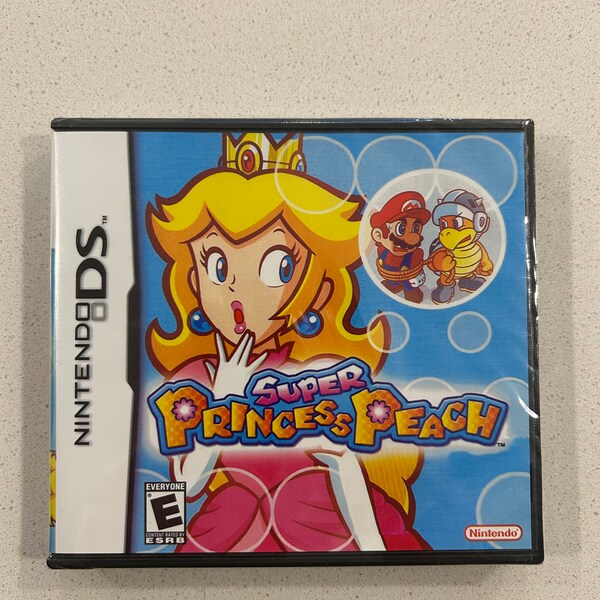 Juego Super Princesa Peach (Nintendo DS) + Estuche