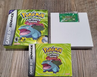 Pokemon Leaf Green Version (Nintendo Game Boy Advance GBA) Authentic