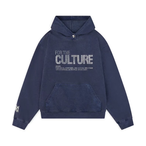 Step into Style and Comfort with our Culture Crystal Hoodie: Now Available in All Sizes for Both Men and Women!