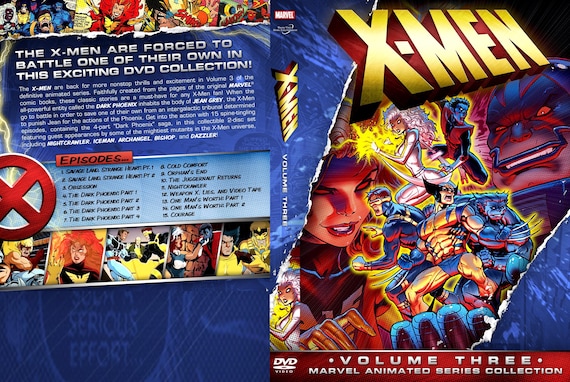 X-men Animated Series Volume Three 2 DISC SET - Etsy